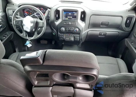 2024 Chevrolet Silverado C1500 Custom z USA, uszkodzony, nr VIN 3GCPABEK0RG190876